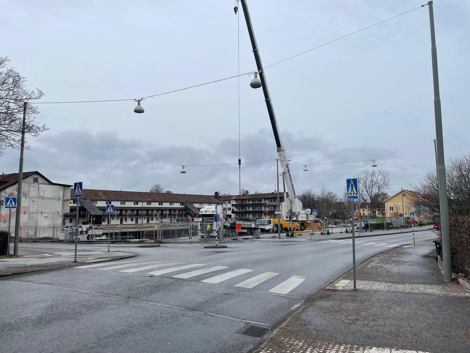 Gengasen 4 — montāžas darbi būvlaukumā, 1. attēls